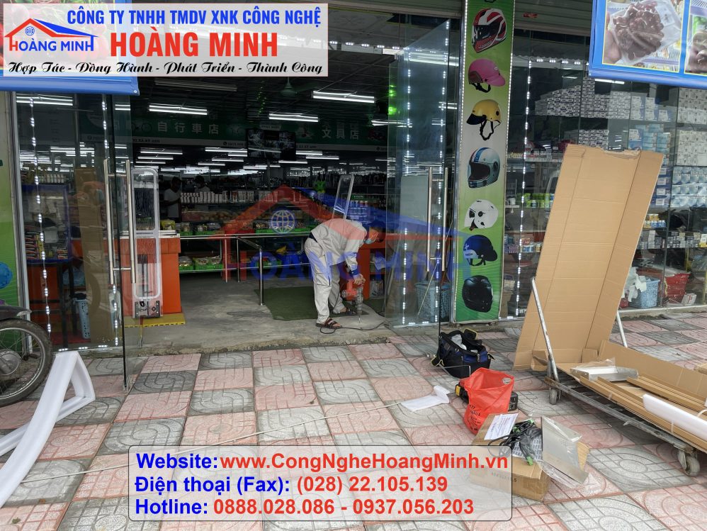 Lắp đặt cổng từ an ninh tại Kỳ Anh Hà Tĩnh