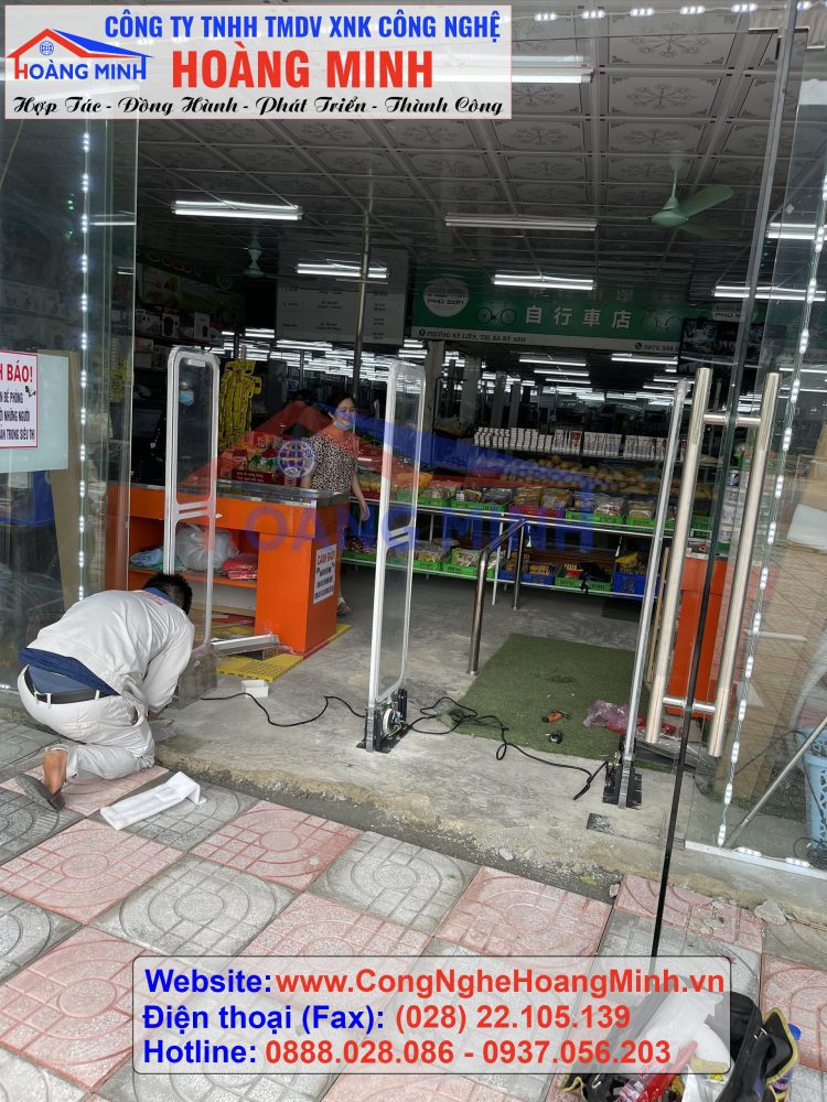 Lắp đặt cổng từ an ninh tại Kỳ Anh Hà Tĩnh