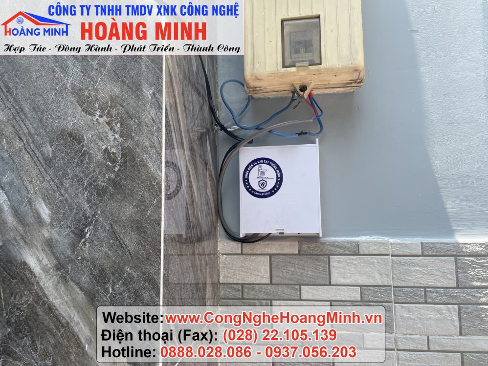 Thi Công Khóa Cổng Điện Tử, Mở Cửa Bằng Điện Thoại Smartphone Tại Quận Bình Tân