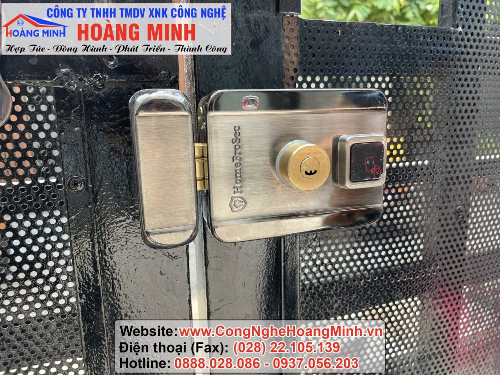Thi Công Khóa Cổng Điện Tử, Mở Cửa Bằng Điện Thoại Smartphone Tại Quận Bình Tân