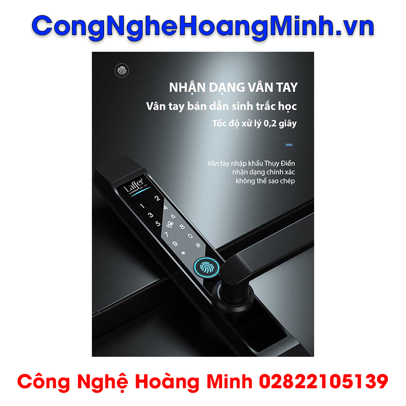 Khoá vân tay Laffer R1 thương hiệu ITALY cao cấp 63 khoa van tay laffer r1 30