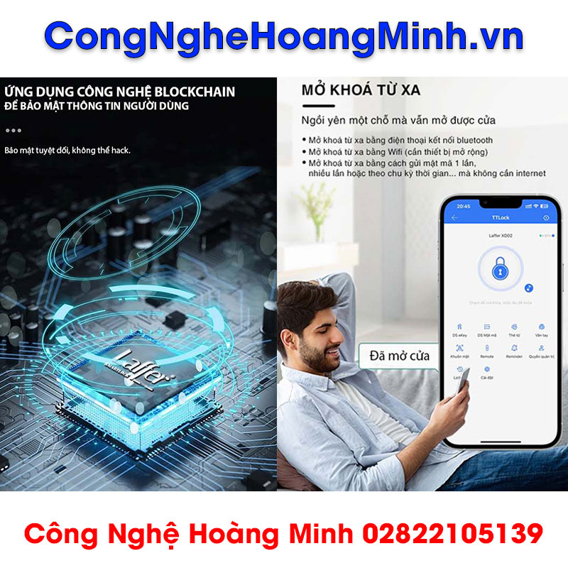 Khoá vân tay Laffer XD02 nhận diện khuôn mặt, thương hiệu ITALY cao cấp 19 Khoa van tay Laffer XD02 nhan dien khuon mat thuong hieu ITALY cao cap 6