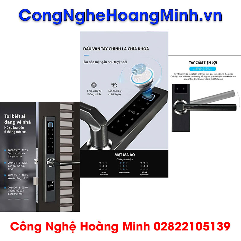 Khoá vân tay Laffer XF18 thương hiệu ITALY cao cấp 39 khoa van tay laffer XF18 17 1